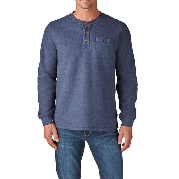 Lee Other - Lee® Men's Sherpa Lined Thermal Henley Pullover  - Size Large - NWT